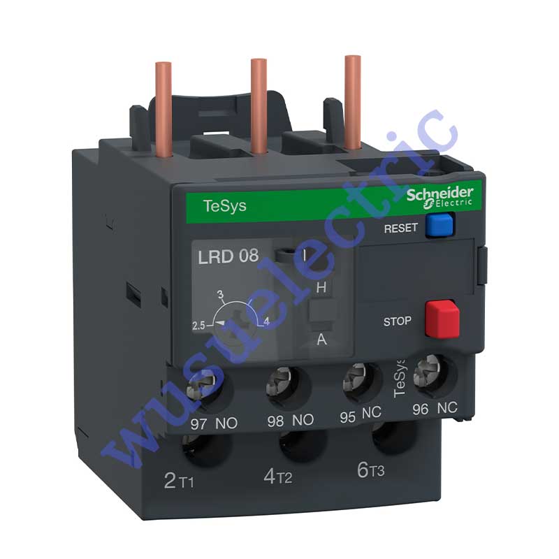 Schneider LRD08 thermal overload relay