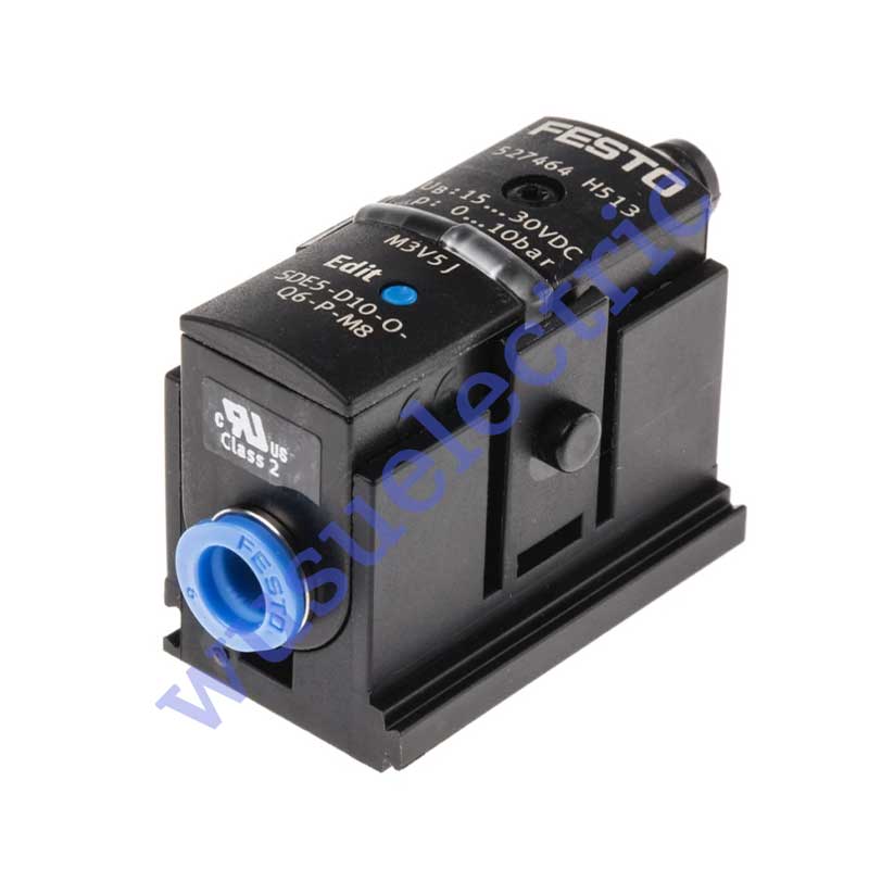 Festo SDE5-D10-O2-Q6E-P-M8 Pressure Sensor