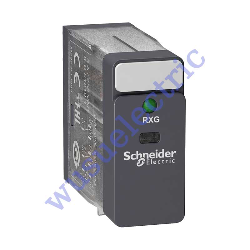 Schneider RXG23M7  interface plug in relay